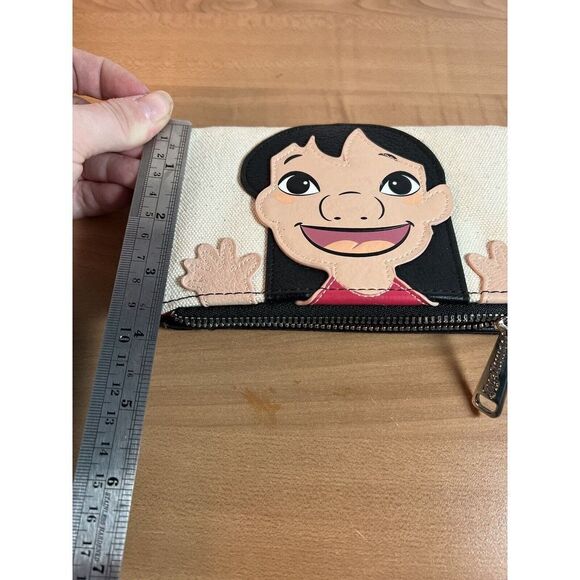 Loungefly Disney LILO & STITCH & Scrump Crossbody Bifold Wallet Missing Strap - Picture 8 of 8